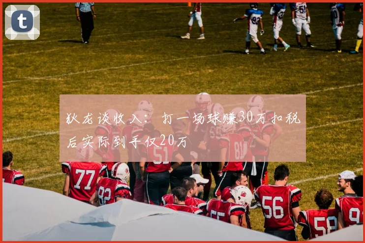 狄龙谈收入：打一场球赚30万扣税后实际到手仅20万
